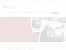 Tablet Screenshot of newagencypartners.com